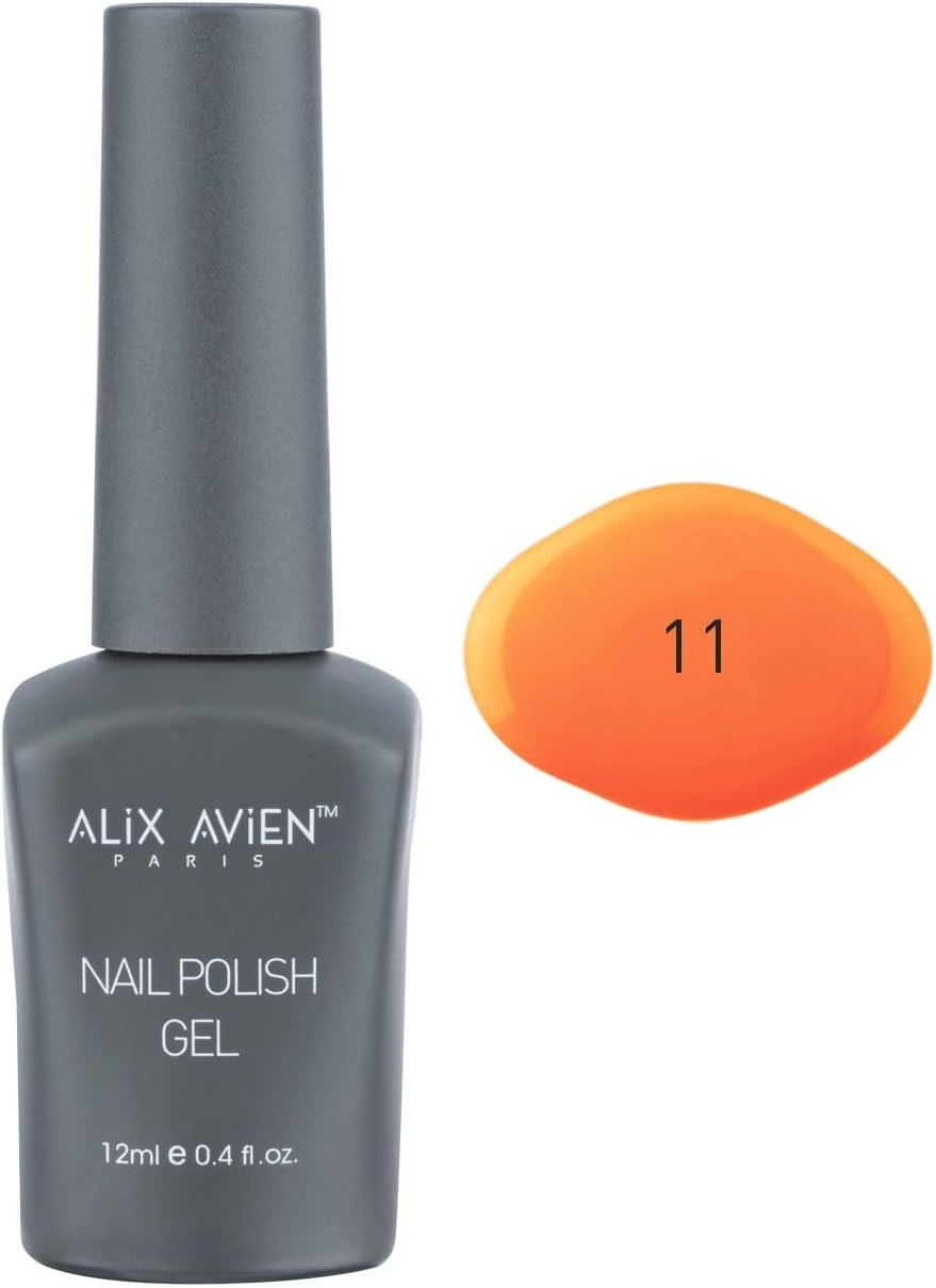 Alternative view of Uv Kalıcı Neon Turuncu Jel Oje 11 - Gel Polish - 12 ml