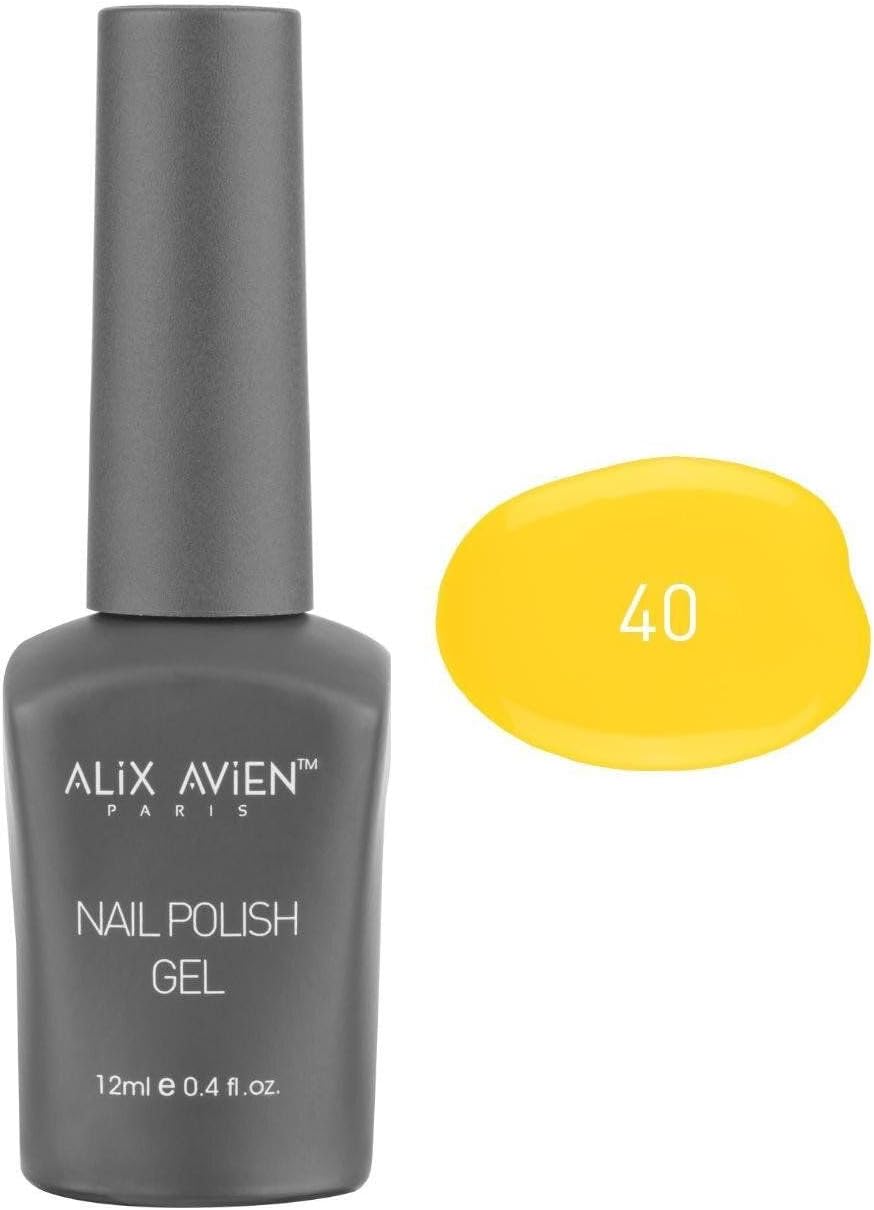 Alternative view of Uv Kalıcı Sarı Jel Oje 40 - Gel Polish - 12 ml
