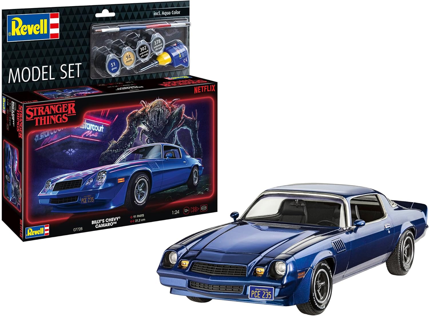 , Model Set '70 Mustang GT500, Model Set Araba