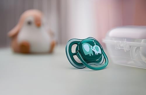 Alternative view of Avent Ultra Air Emzik, 18 Ay+, Erkek Bebekler için, 2’li Paket, Ortodontik Silikon, Geniş Hava Delikli, Mikrodalga Sterilize Edilebilir, BPA İçermez, SCF349/18