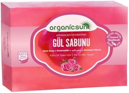 Alternative view of Doğal Gül Sabunu 140 Gr 1 Adet Tüm Cilt Tipleri İçin Onarıcı Besleyici Natural