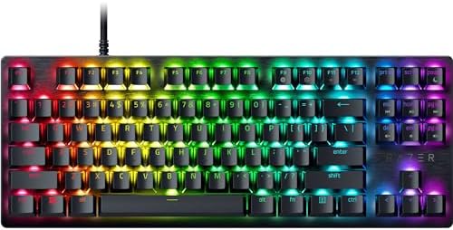 Alternative view of Huntsman V3 X Tenkeyless (Mor Anahtar) - Espor için Optik Klavye - Sayısal Tuş Takımı Tasarımı Yok - Programlanabilir Tuşlar - RGB Teknolojili - QWERTY TR-Düzen | Siyah