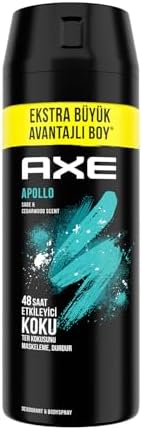 Axe Erkek Sprey Deodorant Apollo 48 Saat Etkileyici Koku 200 ml
