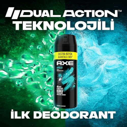 Alternative view of Axe Erkek Sprey Deodorant Apollo 48 Saat Etkileyici Koku 200 ml
