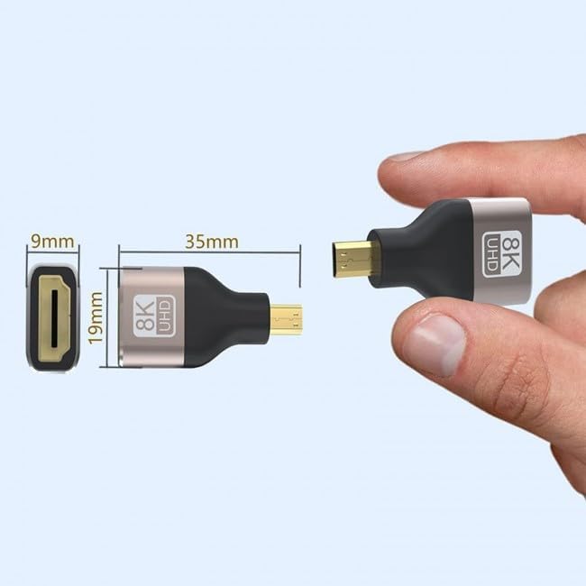 Alternative view of 8k micro hdmi çevirici 8k uhd hdmi micro hdmi çevirici CEP TELEFONLARINA OLMAZ