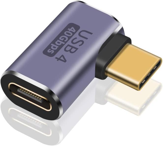 Alternative view of Genel 90 Derece Type-C Çevirici USB 4 40 Mbps Dik Type-C Çevirici