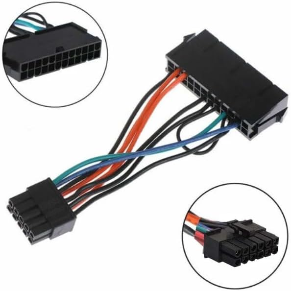 Alternative view of 24 pin 12 pin power çevirici kablo 12 pin anakart power çevirici
