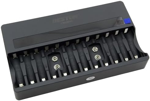 Beston BST-C9028WL Pil Şarj Aleti Dijital Ekranlı 9V-AA-AAA Ni-Mh Ni-Cd Li-İon