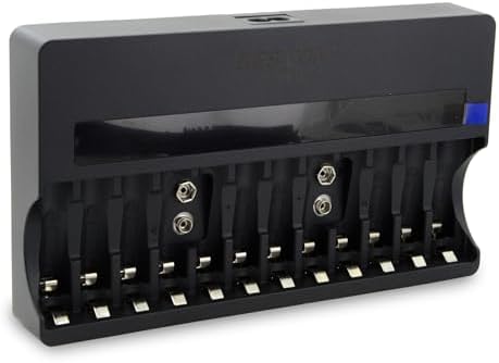 Alternative view of Beston BST-C9028WL Pil Şarj Aleti Dijital Ekranlı 9V-AA-AAA Ni-Mh Ni-Cd Li-İon