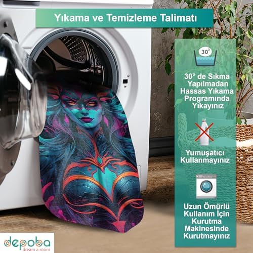 Alternative view of Vamps Kadife Oyuncu Odası Halısı Kaymaz Pamuk Tabanlı Yıkanabilir Antibakteriyel Gamer, Gaming Halısı 120x180