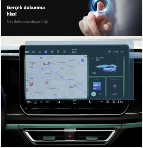 Alternative view of Tiguan 12.9 inç Multimedya Ekran Koruyucu Şeffaf ile Uyumlu