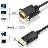 Displayport vga kablo 1.8 metre dp vga kablo