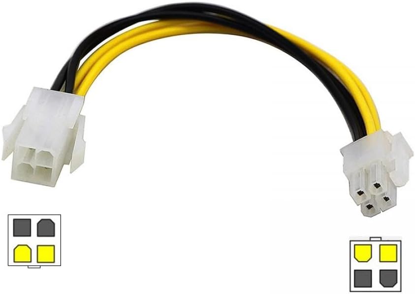 Alternative view of 30 cm 4 pin dişi erkek cpu kablo 4 pin dişi erkek cpu uzatma kablo
