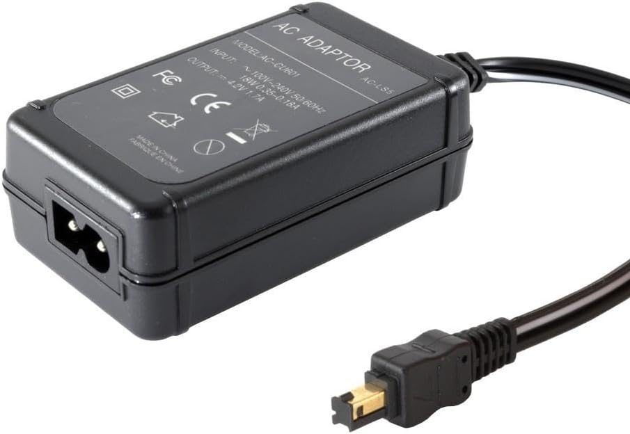 Genel AC-LS5 Kamera Adaptörü, Uyumlu, 4.2 Volt, 1.5 Amper