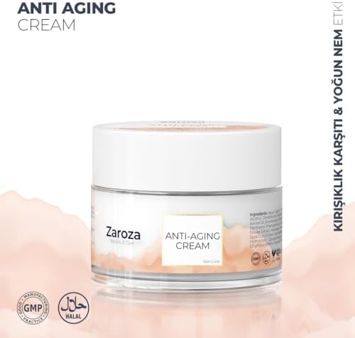Alternative view of Zaroza Kırışıklık Karşıtı & Yoğun Nem Kolajen & Hyaluronic Asit Krem 50 ml