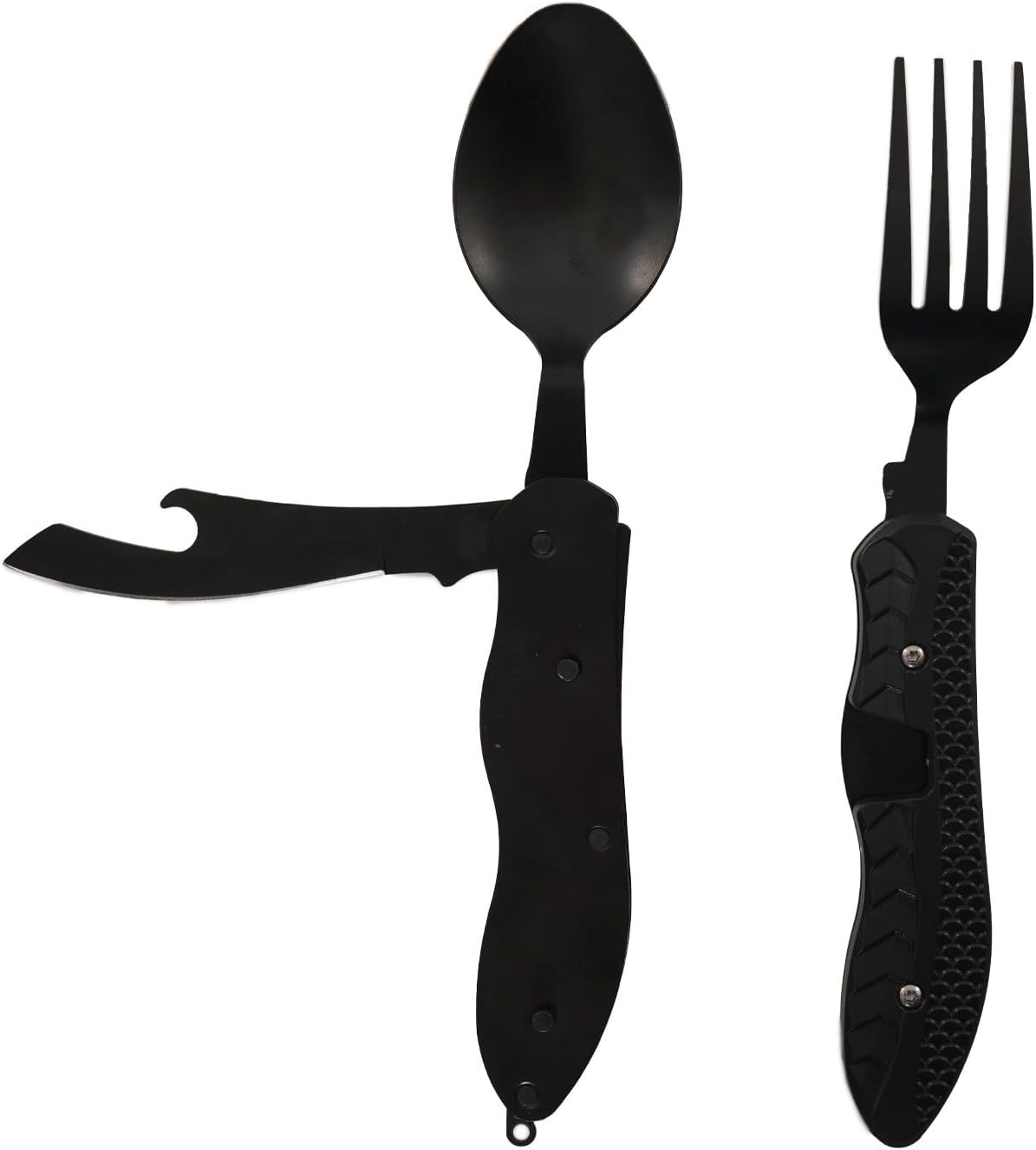 Alternative view of Badger Herja Katlanabilir Çatal Biçak Kaşık Seti, Kilit Mekanizmalı, Ayrılabilir, Dayanıklı Kamp Ekipmanları, Kamp Aksesuarları, Açık Hava Sporları