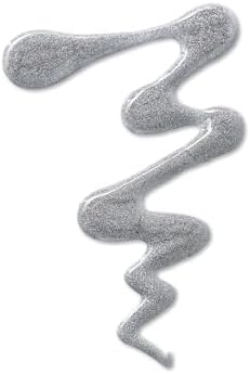 Alternative view of Yoğun Simli Şeffaf Oje Glitter Nail Enamel Gl038 Holographic Silver