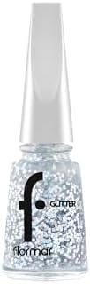 Yoğun Simli Şeffaf Oje Glitter Nail Enamel Gl001 Stardust