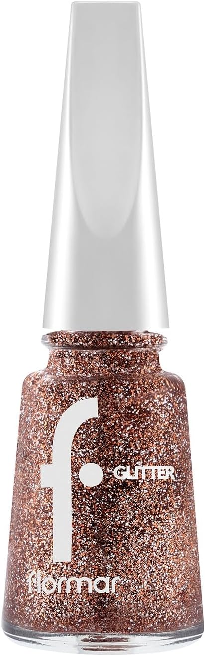 Alternative view of Yoğun Simli Şeffaf Oje - Glitter Nail Enamel - GL043 Rosegold