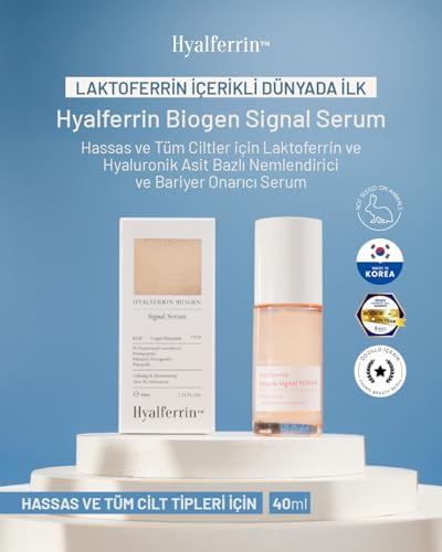 Biogen Signal Serum | 40 ml | Cilt Sorunlarına Karşı Etkili, Bariyer Güçlendirici, Nemlendirici ve Yatıştırıcı Serum