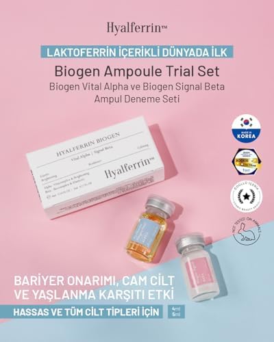 Alternative view of Biogen Trial Ampoule Set | Cilt Bakım Ampul Seti Deneme Kiti