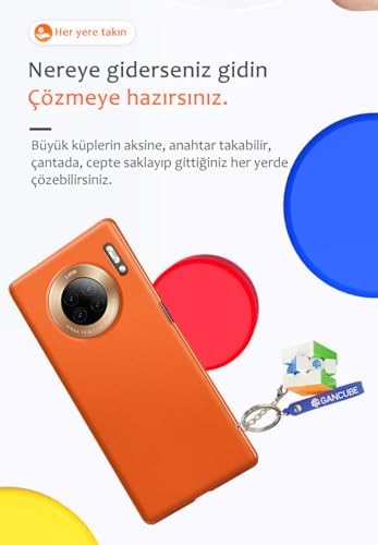 Alternative view of GAN 330 Anahtarlık Rubik Küp Zeka Küpü Paskalya Yumurta Sürümü 3x3 Türkiye Resmi Satıcısı