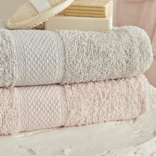 Alven 4 Parça Aile Banyo Seti, Pudra - Gri