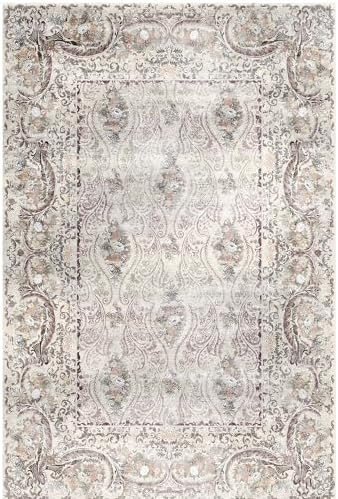 Laven Kadife Kaymaz Pamuk Tabanlı Yıkanabilir Antibakteriyel Salon Halısı 120x180