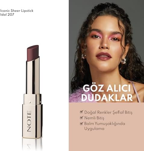 Alternative view of Cosmetics Sheer Lipstick 207 Idol Nemlendirici Parlak Ruj, Kahverengi
