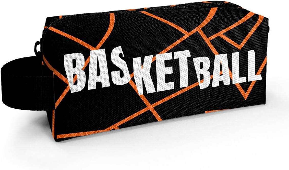 Alternative view of Siyah Basketbol Tek Bölmeli Kalemlik - Erkek Çocuk Kalem Çantası