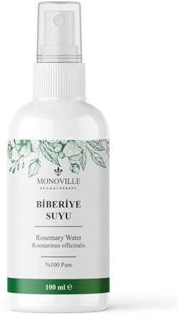 Monoville Biberiye Suyu 100 ml Cam Şişe%100 Saf ve Doğal (Water)
