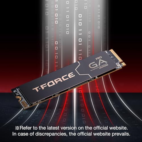 Alternative view of TEAMGROUP T- GA PRO 1 TB SSD Grafen Soğutucu DRAM SLC Önbellek 3D TLC NAND NVMe InnoGrit PCIe Gen5x4 M.2 Okuma/Yazma 10.000/8.500 MB/s TM8FFJ001T0C129