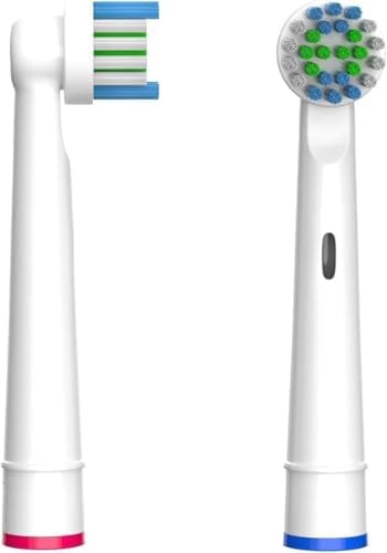 Alternative view of Diş Fırçası Yedek Fırça Başlıkları, Oral B için 4 Adet Elektrikli Diş Fırçası Başlığı, EB17-P Standart Fırça Başlıkları Oral B pro 1000/3000/5000, Vitality Smart Genius Serisi
