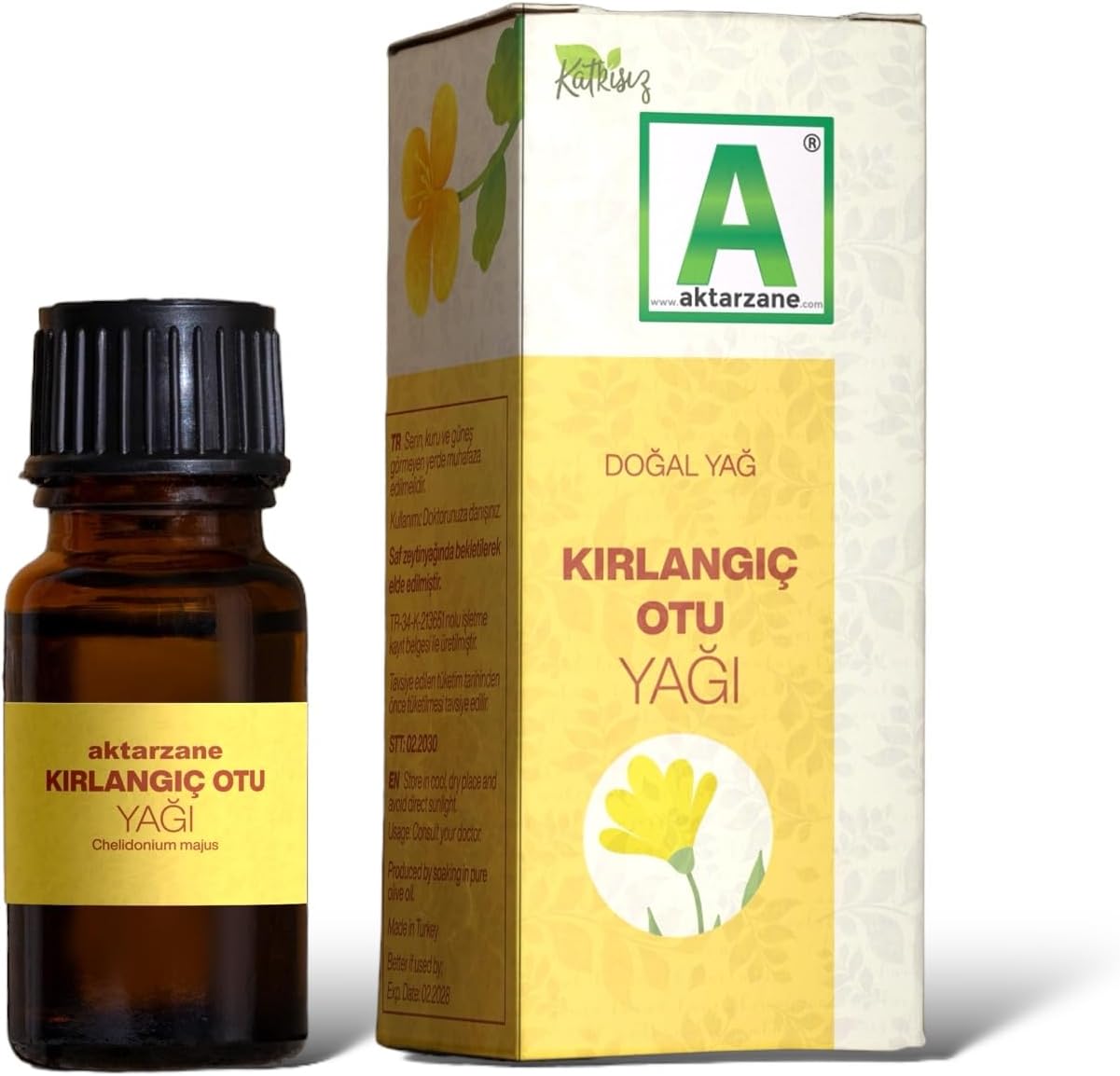Alternative view of Aktarzane Kırlangıç Otu Yağı 20cc