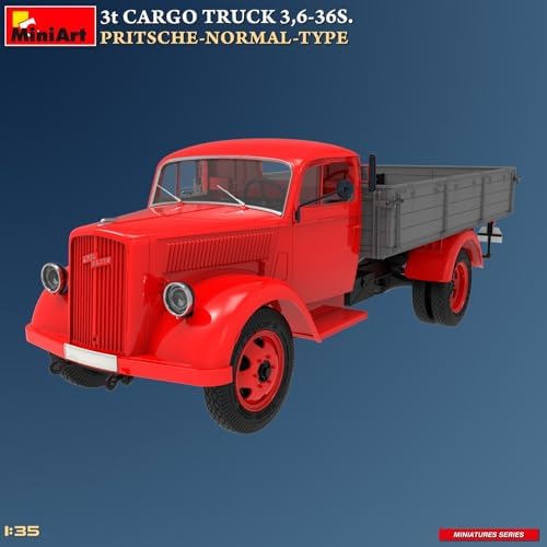 Alternative view of 38079 1:35 3t Kargo Kamyonu 3,6-36S. Pritsche- Normal Tip