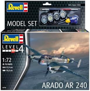 Alternative view of Model Uçak Seti Arado AR-240