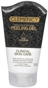 Clemency Peeling Gel, Gözeneklerin Arinmasini Saglar,Siyah Nokta,Sivilce,Leke, Kararma, Koltuk Altı, Bikini Bölgesi gibi Koyulasma Olan Bölgelerde Cilt Beyazlatma da Etkilidir.