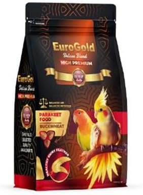 EuroGold Deluxe Karabuğdaylı Paraket Yemi 1000 Gr