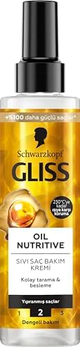Gliss Oil Nutritive Sıvı Saç Bakım Kremi 200 ml
