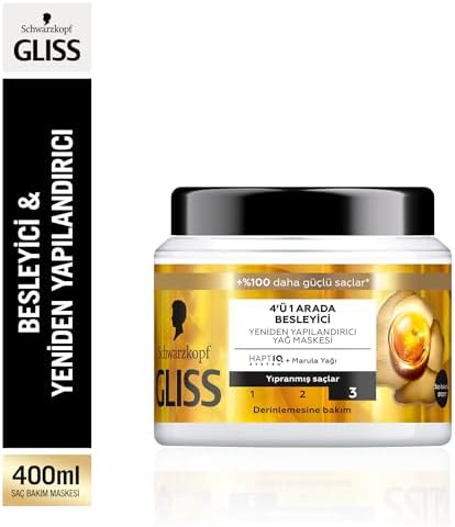 Gliss Nutritive Saç Maskesi 400ml