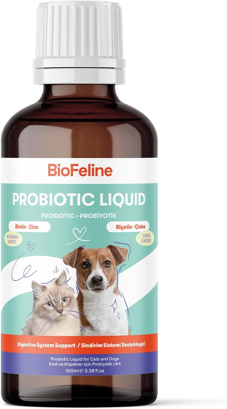 Sıvı Probiyotik Kedi Ve Köpek Bağışıklı Güçlendirici 100 ml