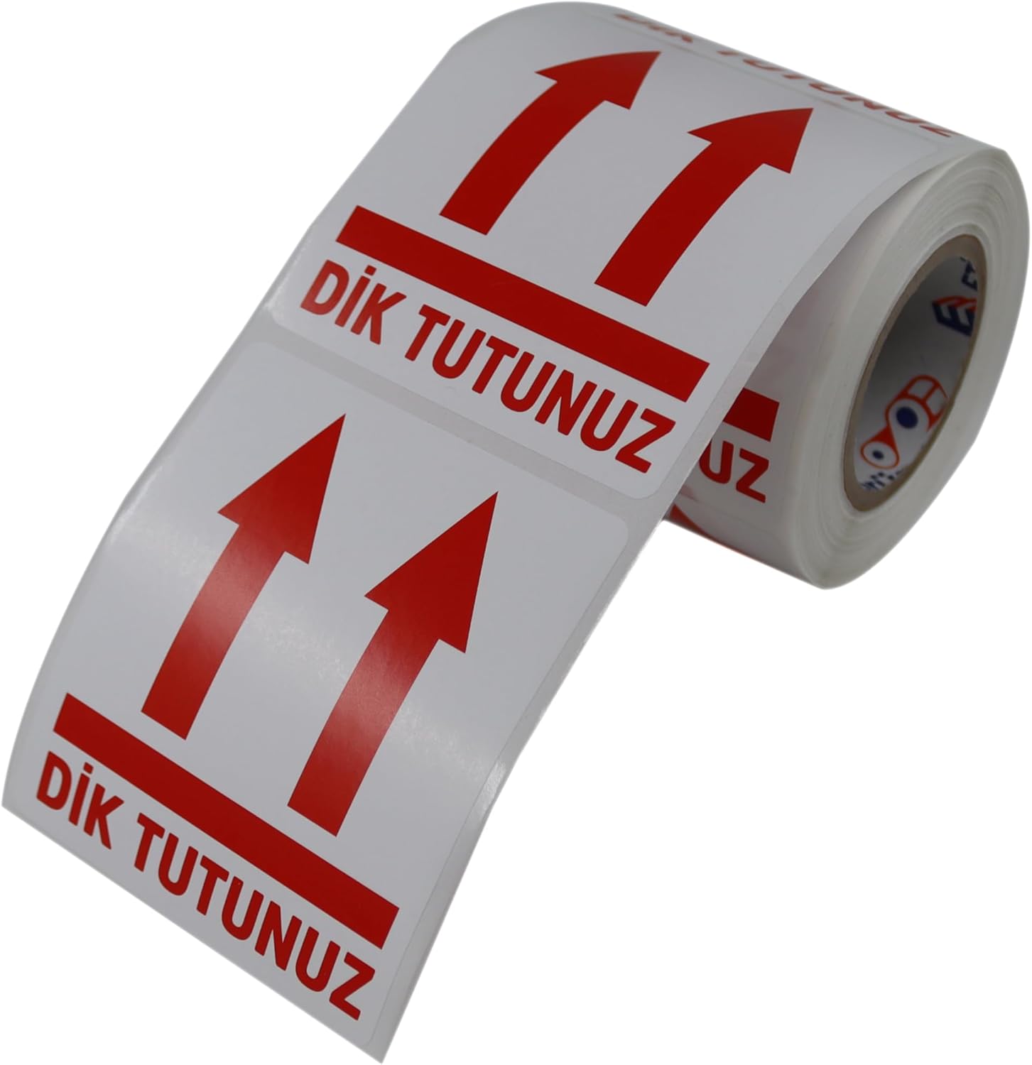 Alternative view of Dik Tutunuz Etiketi 70mm X 80mm Ruloda 250 Adet Kuşe Rulo Etiket