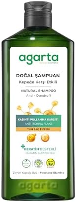 Agarta Doğal Kepeğe Karşı Etkili Şampuan 400 ml (VEGAN,TUZSUZ)