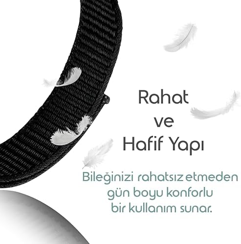 ile Uyumlu Mi Band 10/9/8 İçin Hasır Örme Kordon Terletmeyen Nefes Alabilen Hafif Yapı Cildi Tahriş Etmeyen Cırt Cırt Tasarımlı Deformasyona Dayanıklı Rahat Kumaş Kayış