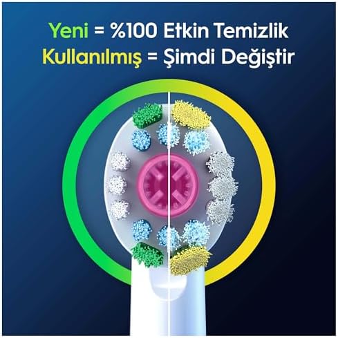 Alternative view of Oral-B 3D X-Filament Şarjlı Diş Fırçası Yedek Başlığı 4 Adet