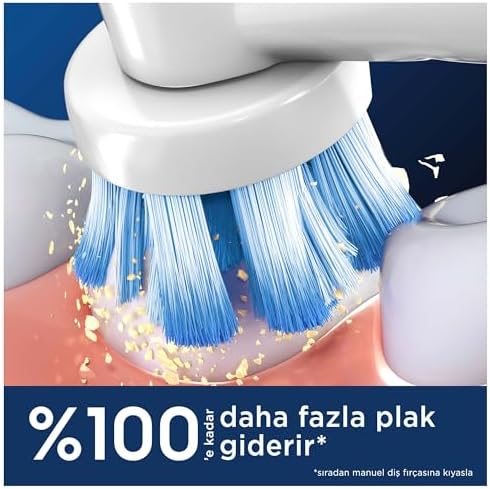Alternative view of Oral-B Sensitive X-Filament Şarjlı Diş Fırçası Yedek Başlığı 4 Adet