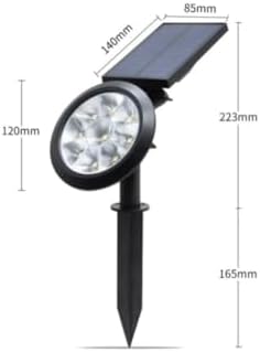 Alternative view of 18W Solar Kazıklı Çim Armatürü – Güneş Enerjili Led Bahçe Aydınlatma Lambası, IP65 Su Geçirmez, 200 Lümen, 5-6 Saat Çalışma