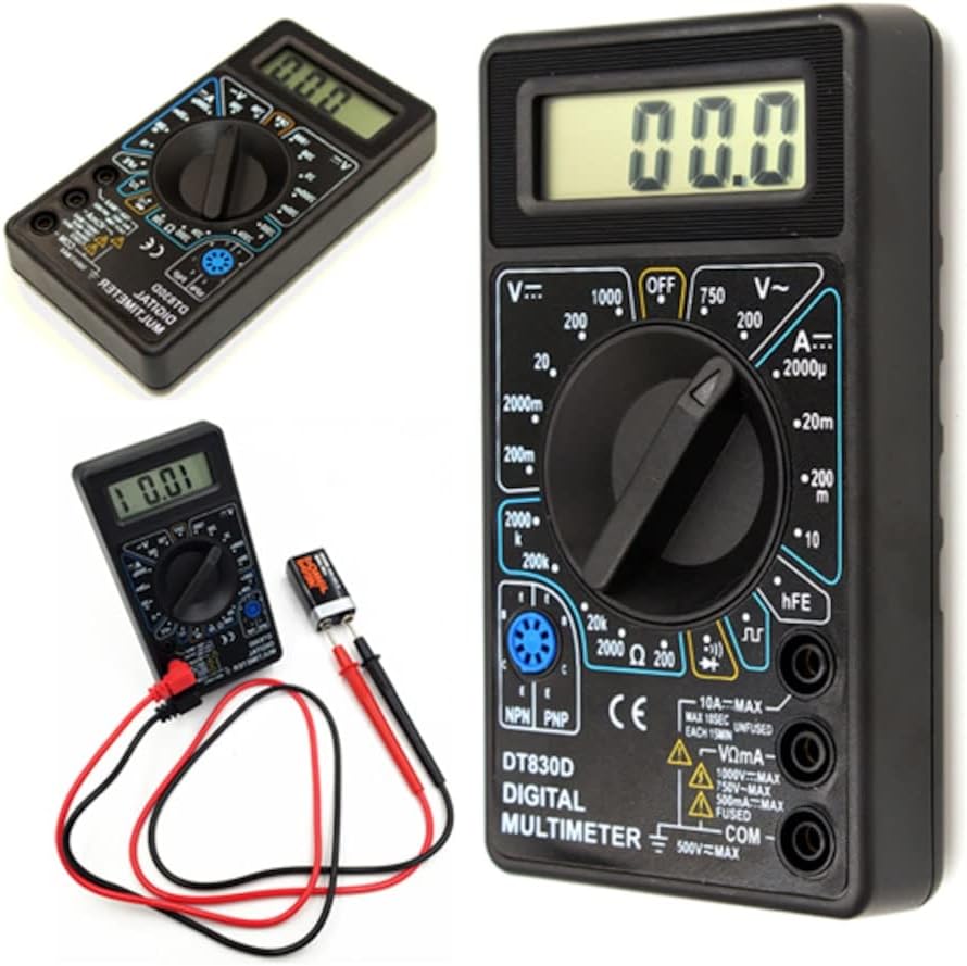 Alternative view of DT-830D Multimetre Dijital Ölçü Aleti Avometre