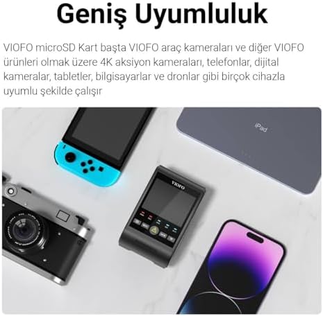 Endurance 512GB 10 A2 V30 100MB/s Okuma 90MB/s Yazma Micro SD Hafıza Kartı