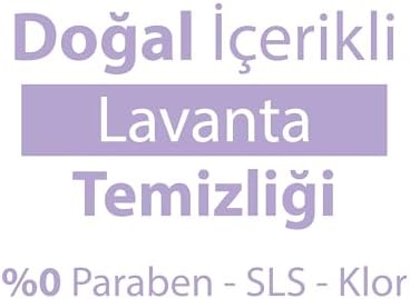 turco doğadan pratik temizlik Yüzey Havlusu Lavanta 100 Yaprak